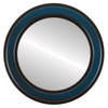 Flat Mirror - Wright Circle Frame - Royal Blue