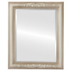 Beveled Mirror - Florence Rectangle Frame - Taupe
