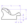 Versailles Rectangle - Profile Drawing