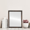 Lifestyle 1 - Virginia Framed Rectangle Mirror - Rubbed Bronze