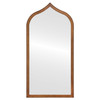 Tokyo Full Length Framed Mirror - Teardrop Cathedral - Autumn Bronze