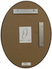 Oval Floater Mirror - Back View