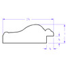 Somerset Oval - Profile Drawing
