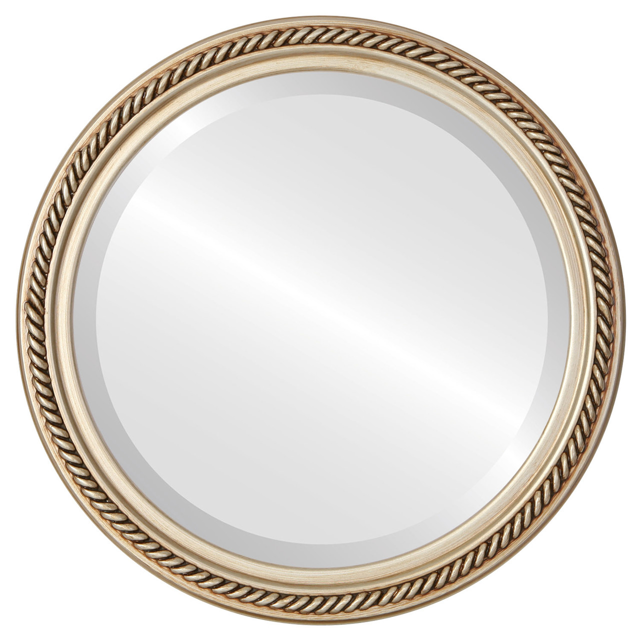 Antique Silver Round Mirrors from $136 Free Shipping