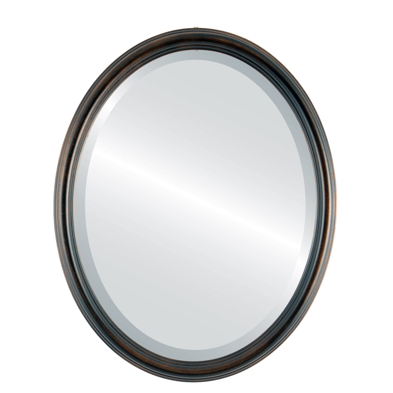 Antique Black Oval Mirrors from $103