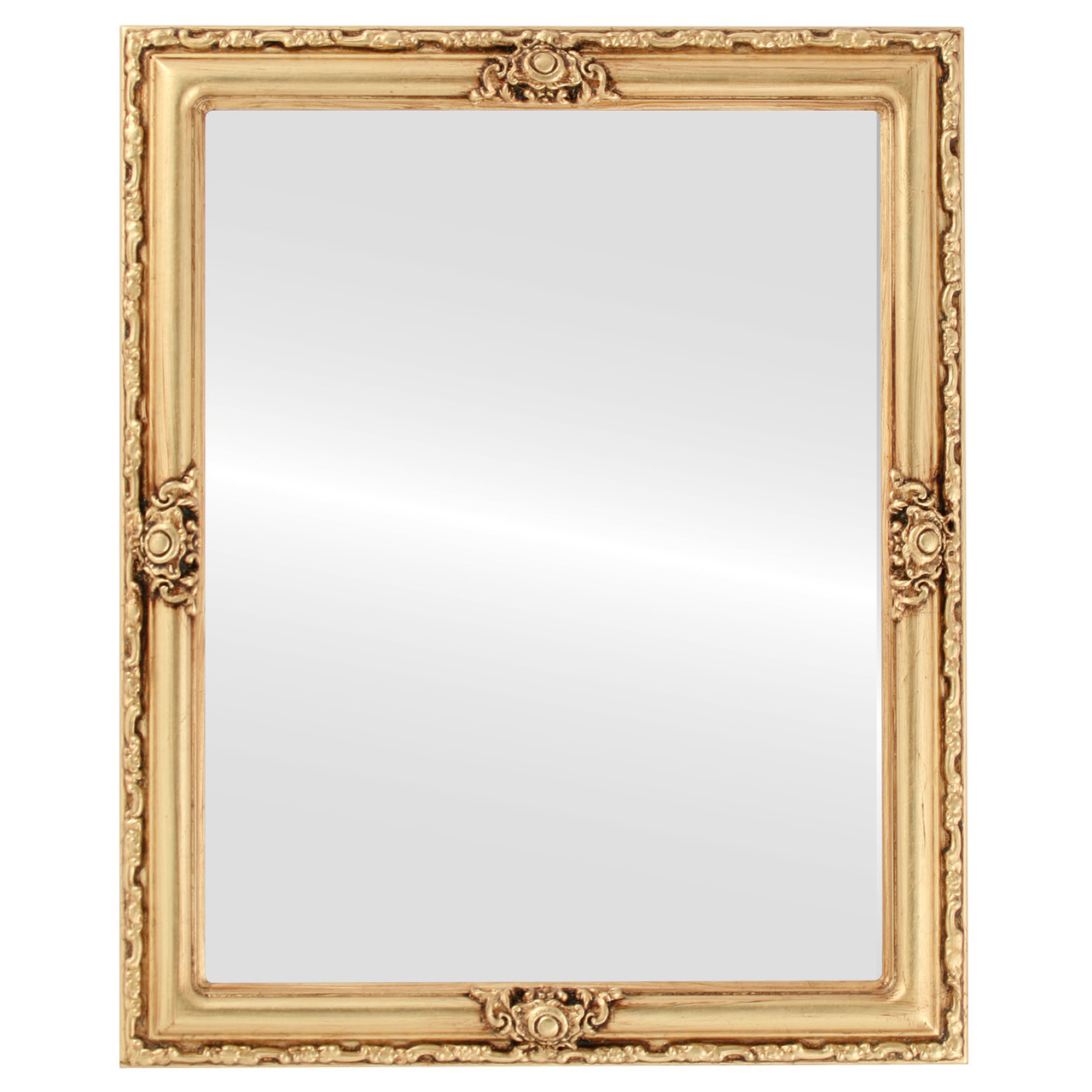 gold antique mirror