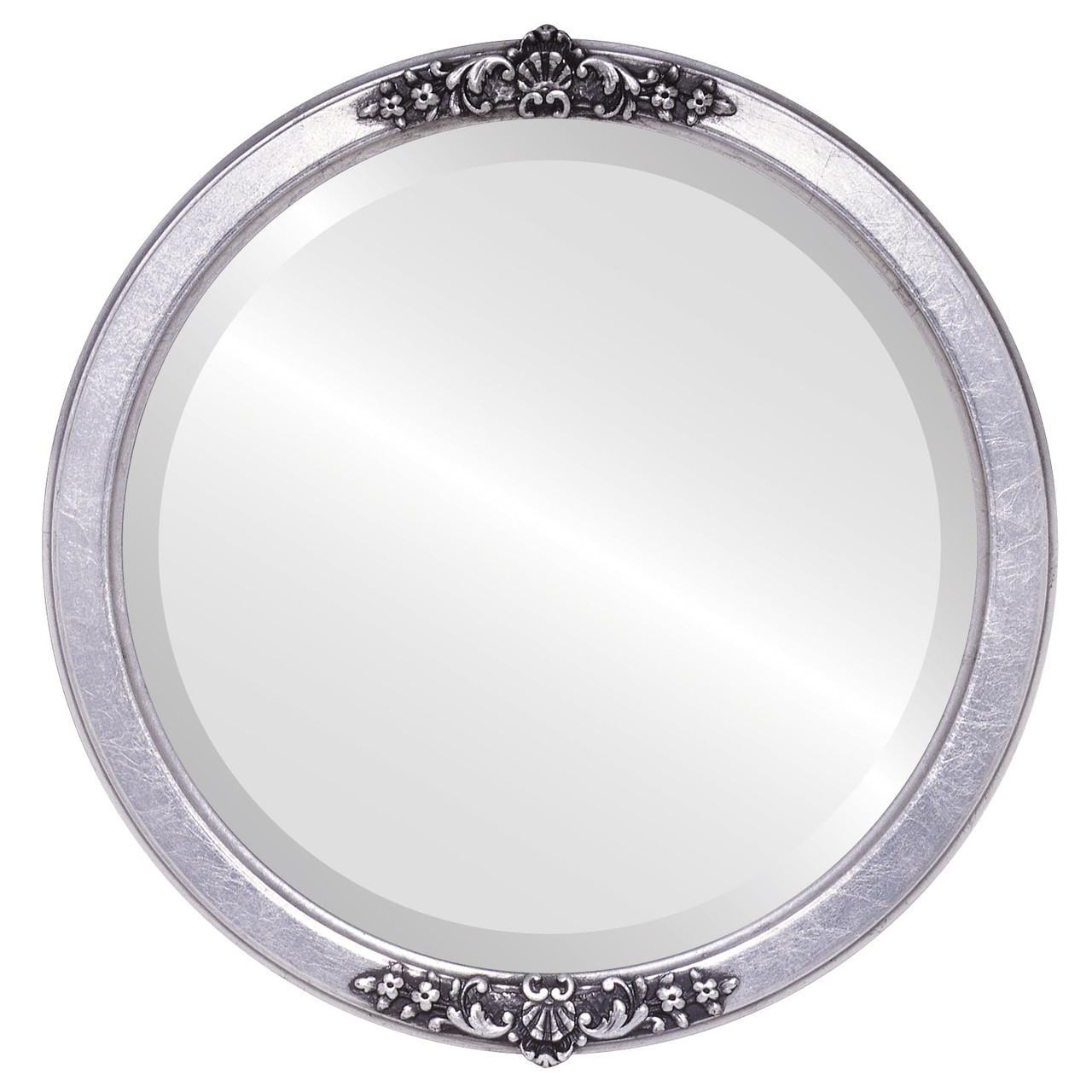 Antique Silver Round Mirrors From 140 Free Shipping