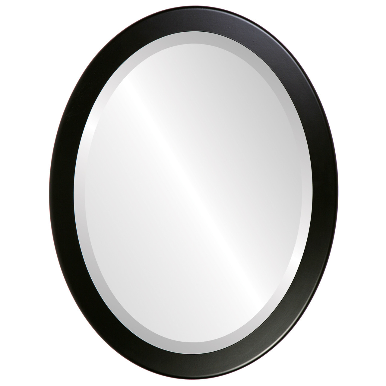 Contemporary Black Oval Mirrors from $103 Free Shipping