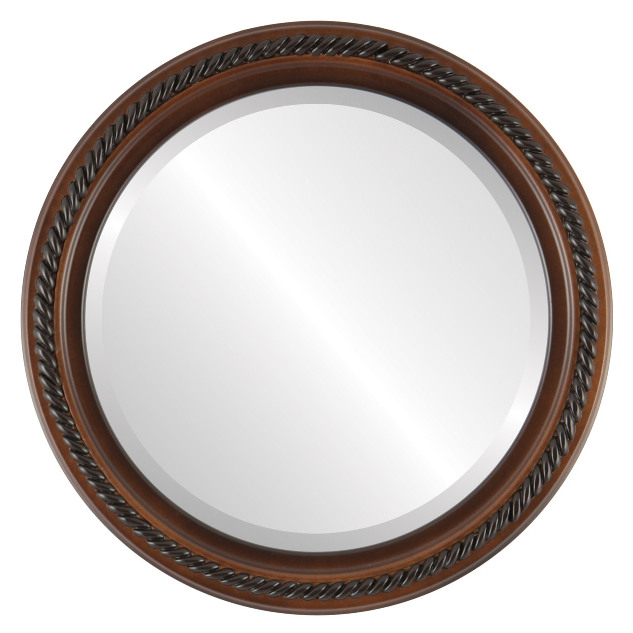 Antique Brown Round Mirrors from $136 Free Shipping