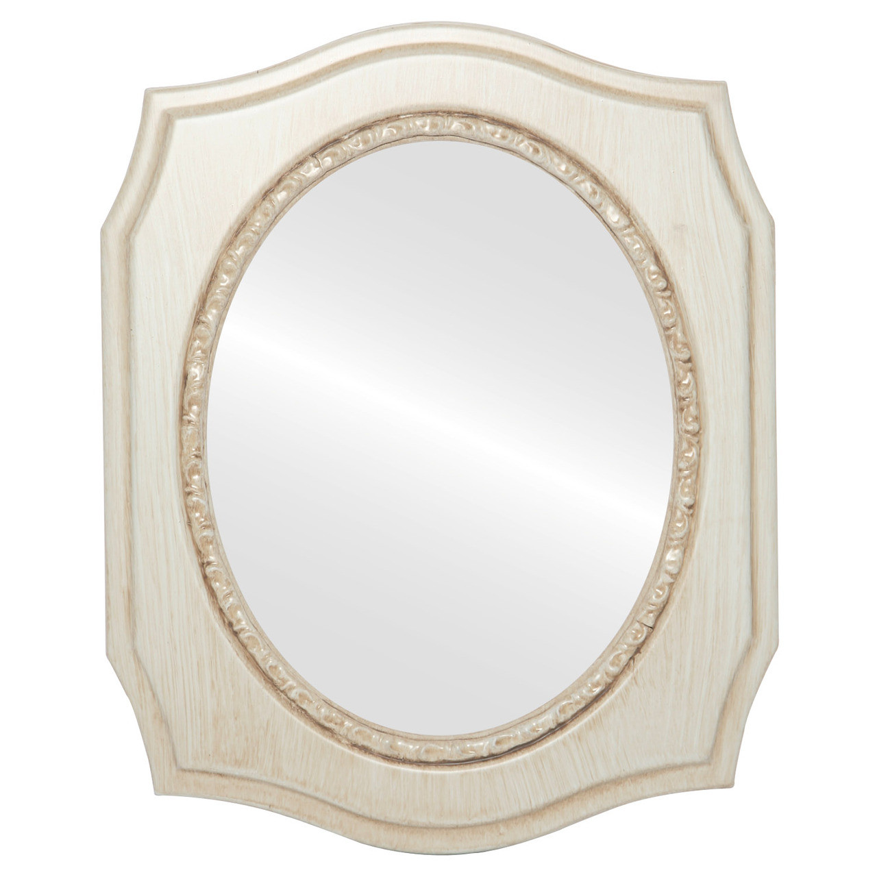 Vintage White Oval Mirrors from $200 | Free Shipping