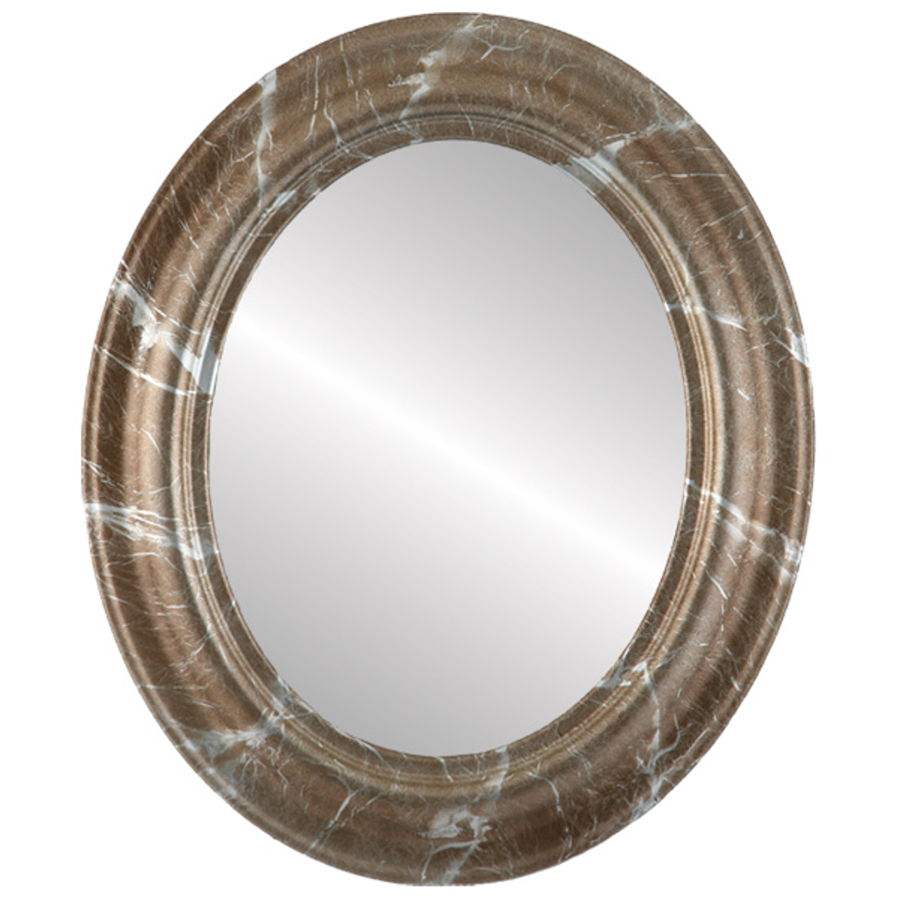 Contemporary Silver Oval Mirrors from $142 Free Shipping