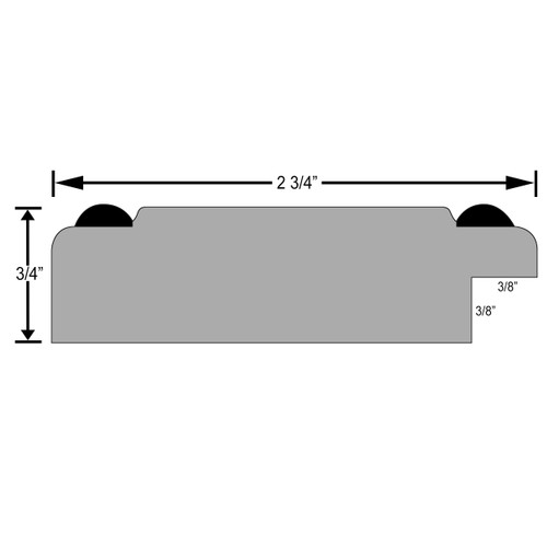 Paris Round - Profile Drawing Paris Round - Profile Drawing