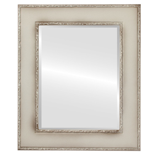 Beveled Mirror - Paris Rectangle Frame - Taupe