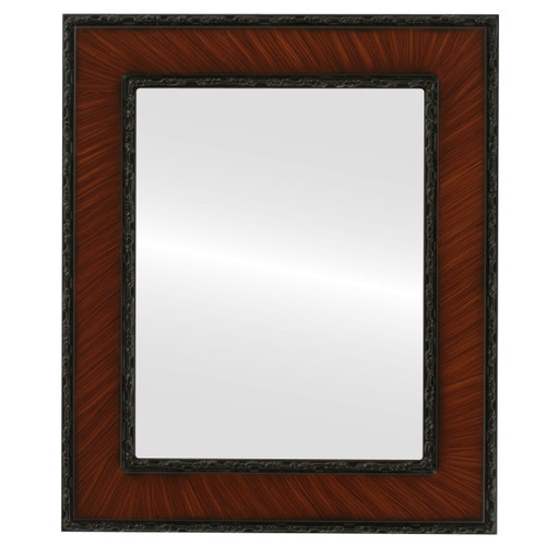 Flat Mirror - Paris Rectangle Frame - Vintage Cherry Flat Mirror - Paris Rectangle Frame - Vintage Cherry