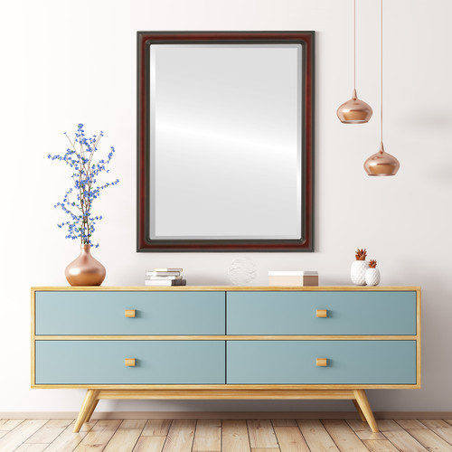 Lifestyle 2 - Saratoga Rectangle Frame - Rosewood Lifestyle 2 - Saratoga Rectangle Frame - Rosewood