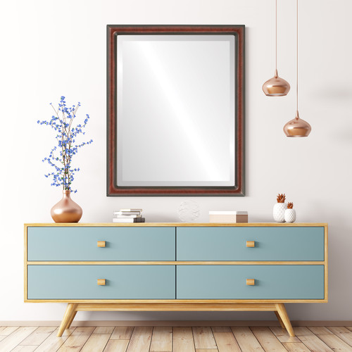 Lifestyle 2 - Saratoga Rectangle Frame - Vintage Cherry Lifestyle 2 - Saratoga Rectangle Frame - Vintage Cherry
