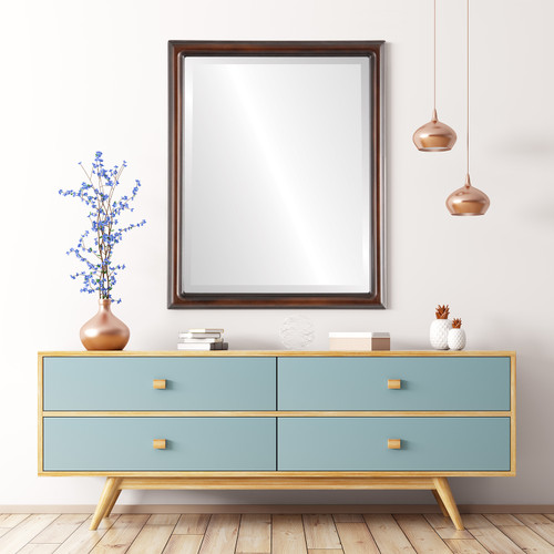 Lifestyle 2 - Saratoga Rectangle Frame - Walnut Lifestyle 2 - Saratoga Rectangle Frame - Walnut