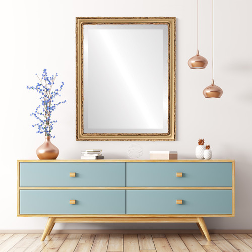 Lifestyle 2 - Virginia Rectangle Frame - Gold Spray Lifestyle 2 - Virginia Rectangle Frame - Gold Spray