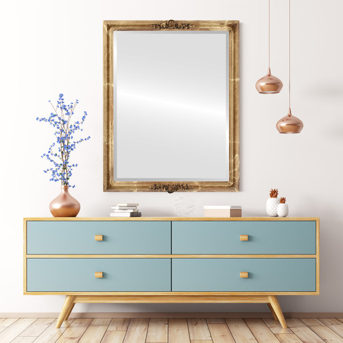 Lifestyle 2 - Contessa Rectangle Frame - Champagne Gold Lifestyle 2 - Contessa Rectangle Frame - Champagne Gold