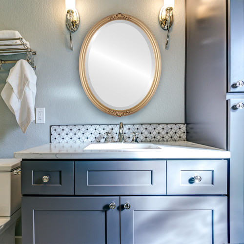 Lifestyle  2- Contessa Oval Frame - Gold Spray Lifestyle  2- Contessa Oval Frame - Gold Spray