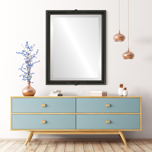 Lifestyle 2 - Contessa Rectangle Frame - Matte Black Lifestyle 2 - Contessa Rectangle Frame - Matte Black