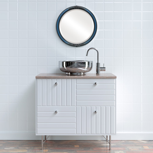 Lifestyle 2 - Contessa Round Frame - Royal Blue Lifestyle 2 - Contessa Round Frame - Royal Blue