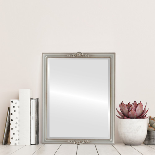 Lifestyle - Contessa Rectangle Frame - Silver Shade