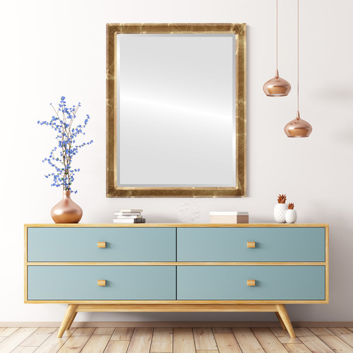 Lifestyle 2 - Toronto Rectangle Frame - Champagne Gold Lifestyle 2 - Toronto Rectangle Frame - Champagne Gold