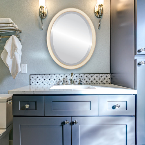 Lifestyle 2 - Toronto Oval Frame - Taupe Lifestyle 2 - Toronto Oval Frame - Taupe