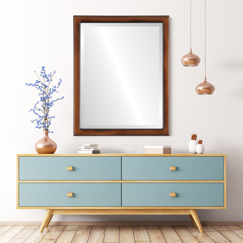 Lifestyle 2 - Toronto Rectangle Frame - Walnut Lifestyle 2 - Toronto Rectangle Frame - Walnut