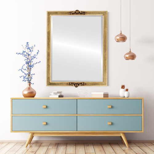 Lifestyle 2 - Athena Rectangle Frame - Gold Leaf Lifestyle 2 - Athena Rectangle Frame - Gold Leaf