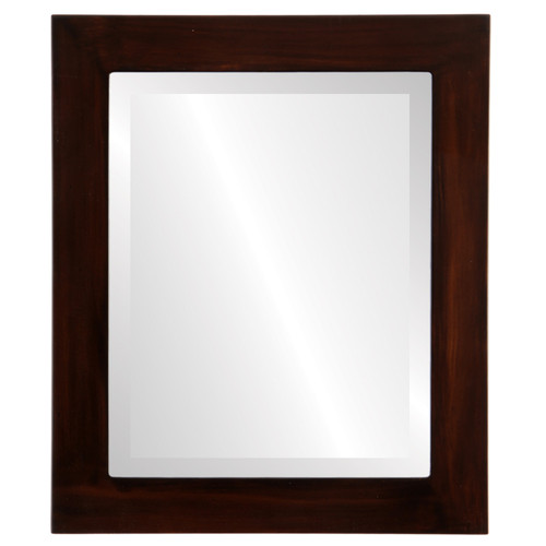 Beveled Mirror - Soho Rectangle Frame - Mocha