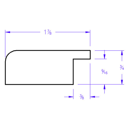 Avenue Round - Profile Drawing Avenue Round - Profile Drawing