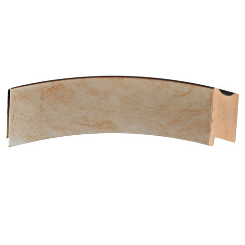 Cafe Burnished Silver - Cross Section Cafe Burnished Silver - Cross Section