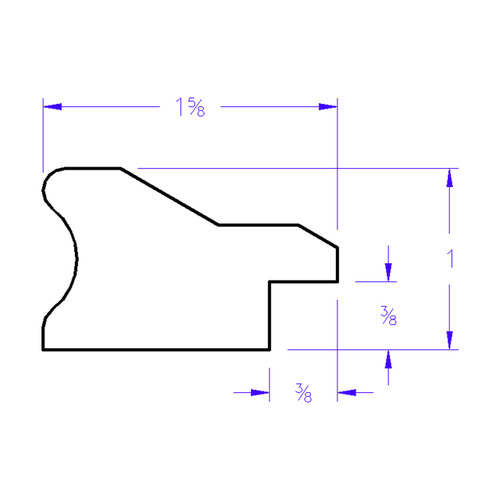 Newport Oval - Profile Drawing Newport Oval - Profile Drawing