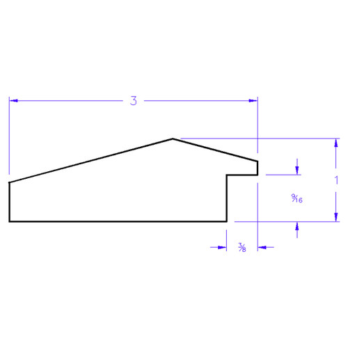 Veneto Oval - Profile Drawing