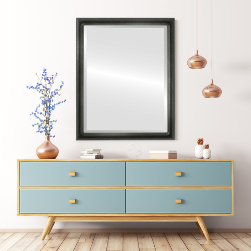 Lifestyle 2 - Pasadena Rectangle Frame - Black Silver Lifestyle 2 - Pasadena Rectangle Frame - Black Silver