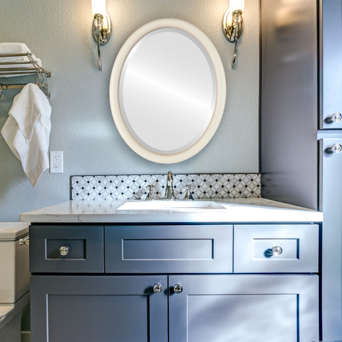 Lifestyle 2 - Pasadena Oval Frame - Taupe Lifestyle 2 - Pasadena Oval Frame - Taupe