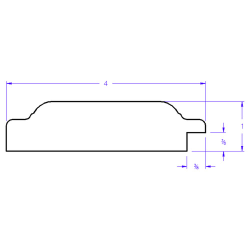 Marquis Round - Profile Drawing Marquis Round - Profile Drawing