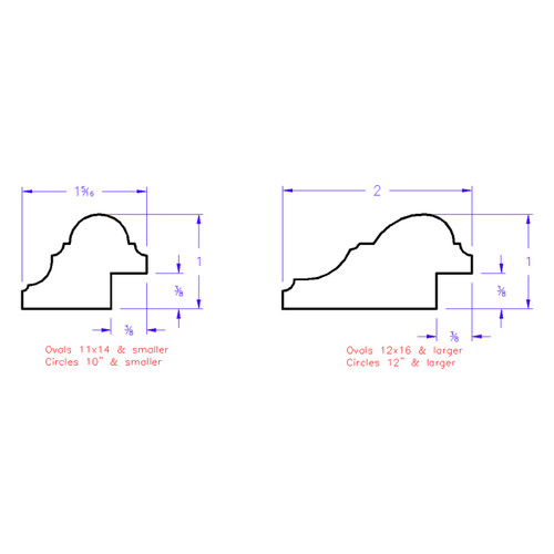 Melbourne Round - Profile Drawing