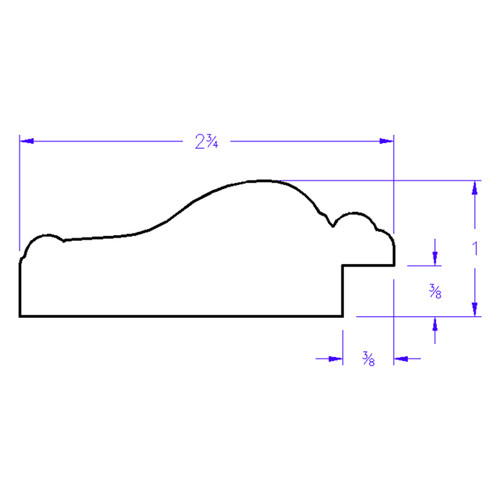 Somerset Round - Profile Drawing Somerset Round - Profile Drawing