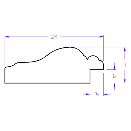 Chicago Rectangle - Profile Drawing Chicago Rectangle - Profile Drawing