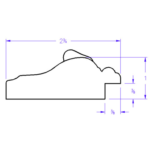 Boston Round - Profile Drawing