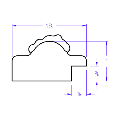 Florence Oval - Profile Drawing Florence Oval - Profile Drawing