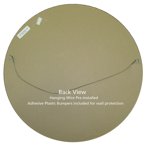 Circle Mirror - Back View Circle Mirror - Back View