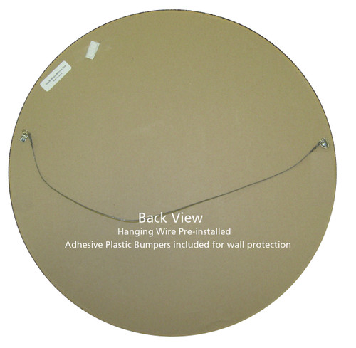 Circle Mirror - Back View Circle Mirror - Back View