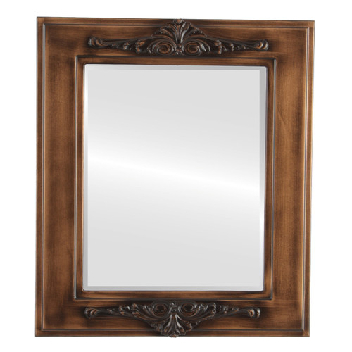 Beveled Mirror - Ramino Rectangle Frame - Sunset Gold