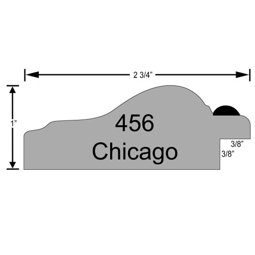 Chicago Rectangle - Profile Drawing