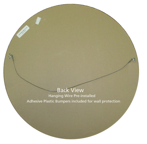 Circle Mirror - Back View Circle Mirror - Back View