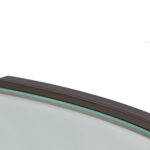 London Black Walnut - Cross Section with Mirror